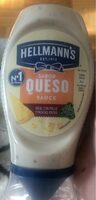 Salsa Hellmann's sabor queso.