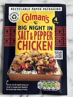 Scan here for recipe inspiration 940 Colman's EST