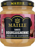 Maille Sauce Bourguignonne Touche de Châtaigne Bocal 190g