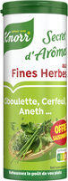 Knorr Secret d'Arômes Assaisonnement en Poudre aux Fines Herbes Tube 60g Offre Saisonnière