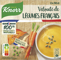Knorr Soupe Liquide Velouté de Légumes Français 2x30cl