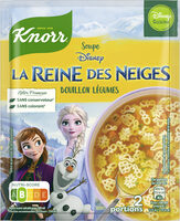 Knorr Soupe Déshydratée Bouillon Légumes Reine des Neiges 2 Portions