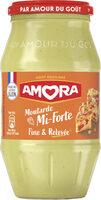 Amora Moutarde Mi-Forte Bocal 415g