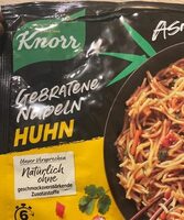 Gebratene Nudeln Huhn
