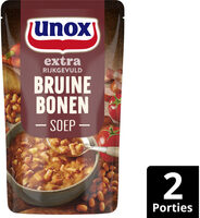 Extra rijkgevuld bruine bonensoep