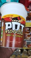 Beef and Tomato Pot Noodle