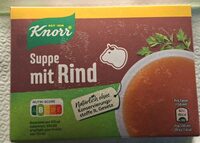 Suppe mit Rind
