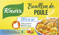 Knorr Bouillon de Poule Réduit en Sel 8 Tablettes 80g