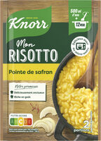 Knorr Riz Risotto Pointe de Safran Cuisson 12min 2 Portions