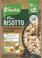 Knorr Riz Risotto aux Champignons des Bois Cuisson 12min 2 Portions