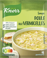 Knorr Soupe Déshydratée Poule aux Vermicelles 4 Portions