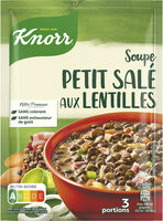 Knorr Soupe Déshydratée Petit Salé aux Lentilles 3 Portions