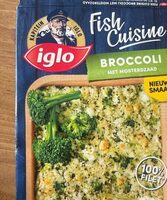 Fish cuisine broccoli
