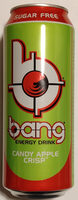 Bang Energy Drink - Candy Apple Crisp