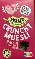 Crunchy muesli Raisin hazelnuts & almond