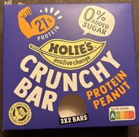 Crunchy bar protein peanut