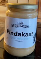 Pindakaas fijn zonder zout biologisch