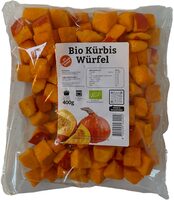 Bio Kürbis Würfel