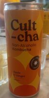 Apple Ginger Kombucha