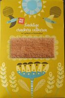 Luchtige crackers volkoren