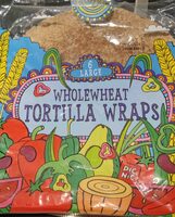 Wholewheat tortilla wraps