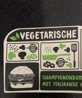 Veg champignonburger