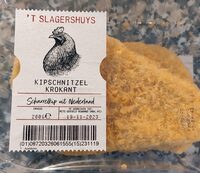 Kip krokant schnitzel