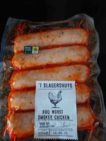 BBQ worst smokey chicken