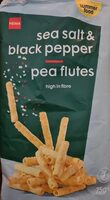 Pea flutes salt & pepper