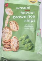 Wasabi rice chips