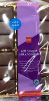 Soft nougat milk chocolate