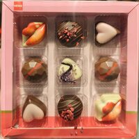Assortiment de chocolats fourrés