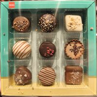 Assortiment de chocolats fourrés
