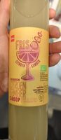 Sirop de citron et gingembre