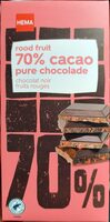 Chocolat noir fruits rouges