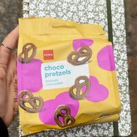 Choco pretzels