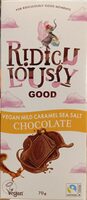 Vegan mild caramel sea salt chocolate