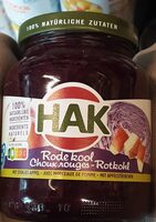 Rotkohl mit Apfelstücken