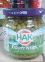 Doperwtjes Petit pois