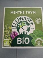 Mon infusion bio menthe thym