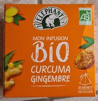 Mon infusion BIO Curcuma Gingembre