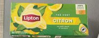Thé Vert Citron au goût frais et acidulé