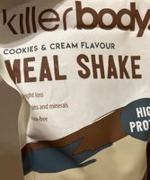Meal shake cookies & cream flavor