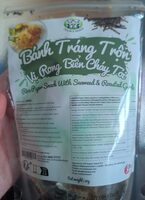 Rice Paper Snack With Seaweed & Roasted Garlic