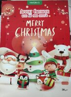 Advent calender with 25 mini choco's