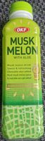 Aloe Vera Drink mit Melonengeschmack