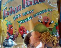 Paku paku ramen noodles hot spicy happy curry