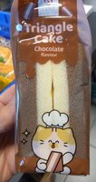Triangle cake chocolate