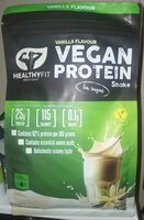 Vanilla flavour vegan protein shake