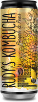 Rudy's Kombucha Pineapple & Peach